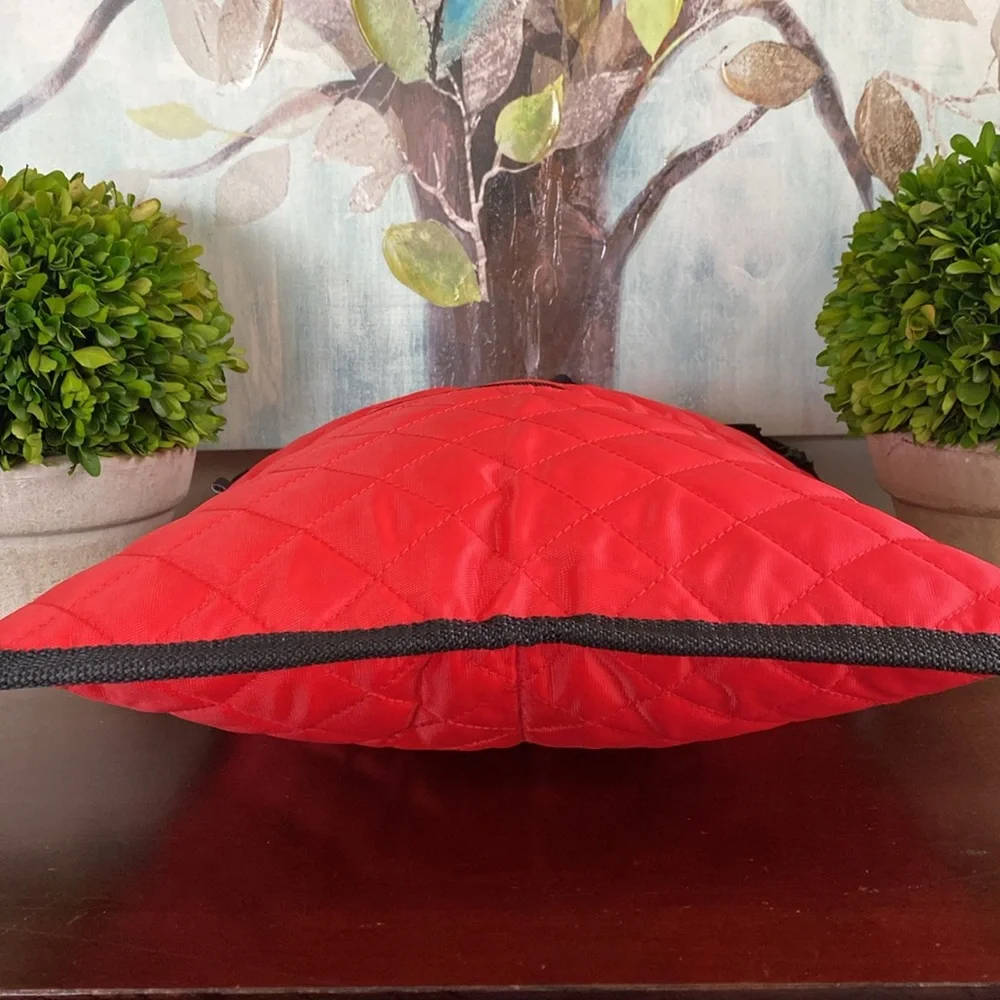 JL CHILDRESS ❤️RED❤️ QUILTED STROLLER TOTE 🍼BABY🍼 BAG 🌟NWT🌟